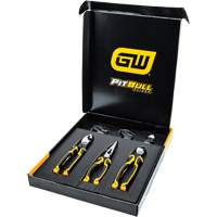Gearwrench 82204C-06 PITBULL Dual Material Mixed Plier Set, 6 Pieces