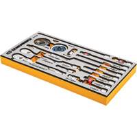 Gearwrench MEGAMOD1268 MEGAMOD Master Mechanics Tool Set in Premium Modular Foam Trays with Tool Storage, 1268 Pieces