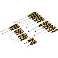 Gearwrench 099575080661 Phillips&reg;, Slotted, Torx&reg; Dual Material Screwdriver Set, 20 Pcs.