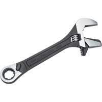 Crescent 037103283559 11-Piece Pass-Thru X6 Adjustable Wrench & Spline Socket Set, 13" L, 2-27/50" Max Width, Black Phosphate
