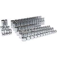 Gearwrench 099575101229 Master SAE Socket Set in Foam Storage Tray, 85 Pcs, 3/8" Drive Size, Deep