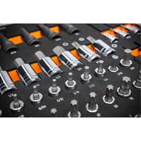 Gearwrench 099575101052 Jeu de douilles &agrave; foret SAE dans un plateau de rangement en mousse, 88 Mcx