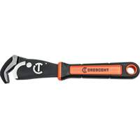 Crescent 037103282781 Self-Adjusting Dual Material Pipe Wrench, 1-1/2" Jaw Capacity, 12" Long, Black Oxide Finish, Cushion Handle