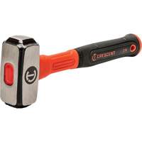 Crescent 037103358448 Drilling Hammer, 2 lbs., Fibreglass/Cushion Handle, 4" L
