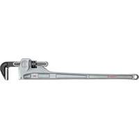 Crescent L1125CMEB-02 Pipe Wrench, 6" Jaw Capacity, 48" Long, Powder Coated Finish, Non-Ergonomic Handle