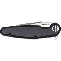 Crescent 037103339348 Harpoon Blade Composite Handle Pocket Knife, 3-1/2" Blade, Steel Blade, Plastic Handle