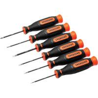 Crescent 037103366016 Diamond Tip Precision Screwdriver Set, 6