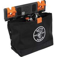 Klein Tools BC510S Module de poche pour quincaillerie avec crochet en S Bucket Work Centre, Nylon, 1 pochettes, Noir/Orange