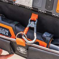 Klein Tools BC511S Bucket Work CentreS-Hook Large Pouch Module, Nylon, 3 Pockets, Black/Orange