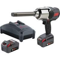 Ingersoll Rand W8591-K2 Cordless Impact Wrench Kit with Friction Ring Thru-Hole, 20 V, 1" Socket