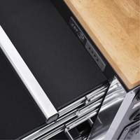 JET 842622 HDRC5212 HD Series Roller Cabinet, 12 Drawers, 51-1/4" W x 21" D x 40-3/10" H, Black