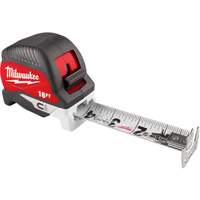 Milwaukee 48-22-1018M Ruban &agrave; mesurer magn&eacute;tique pour &eacute;lectricien, 1-1/8" x 16'
