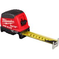 Milwaukee 48-22-1217M Wide Blade Magnetic Measuring Tape, 1-3/8" x 16'