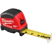 Milwaukee 48-22-1230 Wide Blade Tape Measure, 1-3/8" x 30'