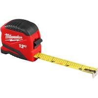 Milwaukee 48-22-1712 Ruban &agrave; mesurer compact, 13/16" x 12'