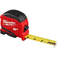 Milwaukee 48-22-1730 Ruban &agrave; mesurer compact, 1" x 30'