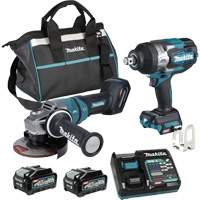 Makita DK0192G202 Ensemble 2 outils &agrave; moteur sans balai XGT, 40 V