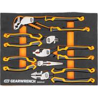 Gearwrench MEGAMOD194 Mechanics Tool Set in Modular Foam Trays with Storage Unit, 194 Pieces