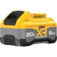 DEWALT DCB2108 Bloc-pile MAX* XR POWERPACK, Lithium-ion, 20 V, 8 Ah