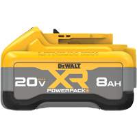 DEWALT DCB2108 Bloc-pile MAX* XR POWERPACK, Lithium-ion, 20 V, 8 Ah