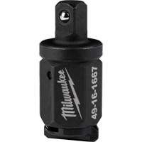 Milwaukee 49-16-1667 Adaptateur d'enclume pour cl&eacute; &agrave; rochet polygonale INSIDER, Prise 1/4", Douille 1/4", 0,55" lo, Sph&eacute;rique