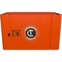 Crescent IUC1DLCRM Armoire de rangement s&eacute;curis&eacute;e RAILWORKS en acier avec panneau &agrave; porte simple verrouillable