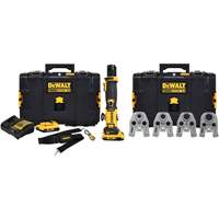 DEWALT DCE210D2K Compact Press Tool Kit with CTS Jaws, 1/2" - 1-1/4", Power Driven