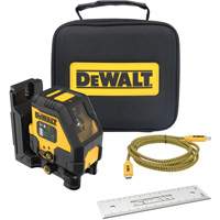 DEWALT DCLE14201GB USB Rechargeable Green Cross Line Laser Kit
