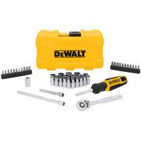 DEWALT DWMT45422 Jeu d'outils pour m&eacute;canicien de 1/4"