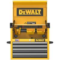 DEWALT DWST26041 Coffre &agrave; outils robuste, 26" la, 4 tiroirs, Jaune
