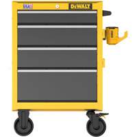DEWALT DWST27042 Heavy-Duty Rolling Tool Chest, 4 Drawers, 26" W x Yellow