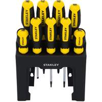 Stanley Tools STHT60835 Screwdriver Set with Stand, 9