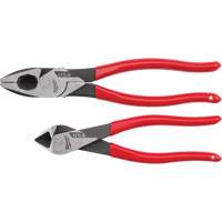 Milwaukee MT500-2 Dipped Grip Cutting Pliers Set, 2 Pieces