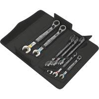 Wera Tools 05020093001 Jeu de cl&eacute;s &agrave; cliquets r&eacute;versibles 6001 Joker, 8 Mcx, Prise de 5/16"