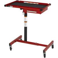 JET 843016 JUHT-220S Adjustable-Height Under-Hood Tool Tray, 1 Drawers, 19-7/8" L x 28-3/4" W x 47-3/4" H, Black/Red