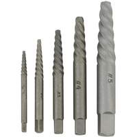 JET 720771 JSSE-5S Spiral-Type Screw Extractor Set, Alloy Steel