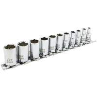 JET 601113 Jeu de douilles m&eacute;triques &agrave; 6 pans SS1411M-6, 11 Mcx, Prise de 1/4"