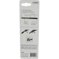 Outils Aurora UAY900 Couteau d'usage g&eacute;n&eacute;ral de 9 mm , Acier inoxydable, Prise en Plastique