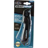 Aurora Tools UAY906 Retractable Safety Knife , Stainless Steel, Heavy-Duty, Plastic/Aluminum Handle