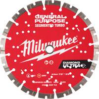 Milwaukee 49-93-7532 DIAMOND ULTRA Segmented Turbo General Purpose Diamond Blade