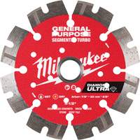 Milwaukee 49-93-7523 DIAMOND ULTRA Segmented Turbo General Purpose Diamond Blade