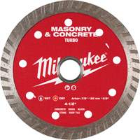 Milwaukee 49-93-9404 Lame turbo en diamant dentel&eacute;e pour maçonnerie et b&eacute;ton