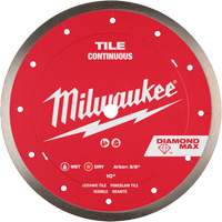 Milwaukee 49-93-9210 Lame diamant&eacute;e continue pour tuile DIAMOND MAX