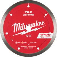 Milwaukee 49-93-9207 DIAMOND MAX Continuous Tile Diamond Blade