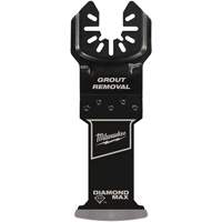 Milwaukee 49-25-2251 OPEN-LOK DIAMOND MAX Diamond Grit Grout Removal Multi-Tool Plunge Blade