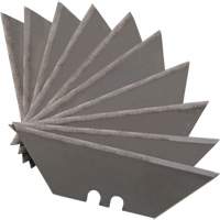 Aurora Tools UAZ002 Utility Knife Replacement Blades, Single Style