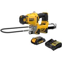 DEWALT DCGG581GD1 MAX* Cordless Variable 2-Speed Grease Gun Kit, Lithium-Ion, 20 V