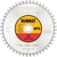 DEWALT DWA7840 Ferrous Circular Saw Blade, 8", 40 Teeth, Metal Use