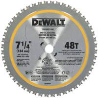 DEWALT DWAM71448 Circular Saw Blade, 7-1/4", 48 Teeth, Metal Use