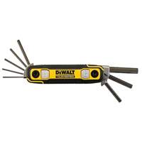 DEWALT DWHT70267 Cl&eacute; hexagonale pliante verrouillable TOUGHSERIES, 8 mcx, M&eacute;trique